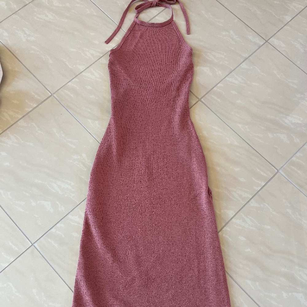 #2228 Cult Gaia Karina knit Dress extra small color Jaipur